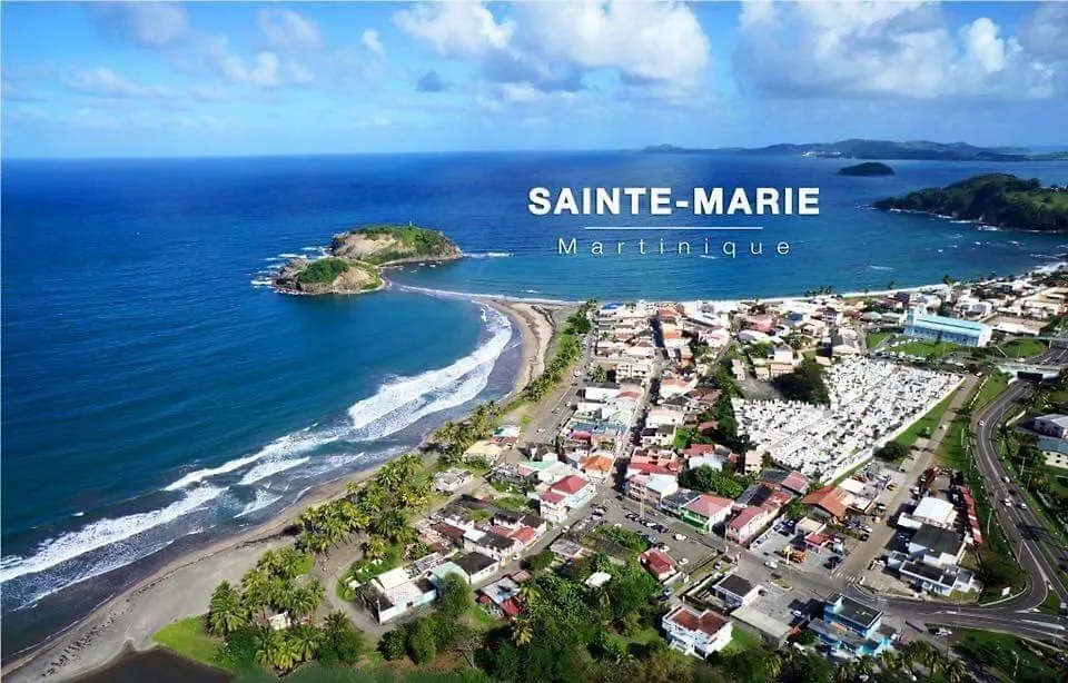Haut De Villa Dans Son Ecrin De Verdure Sainte-Marie Holiday home